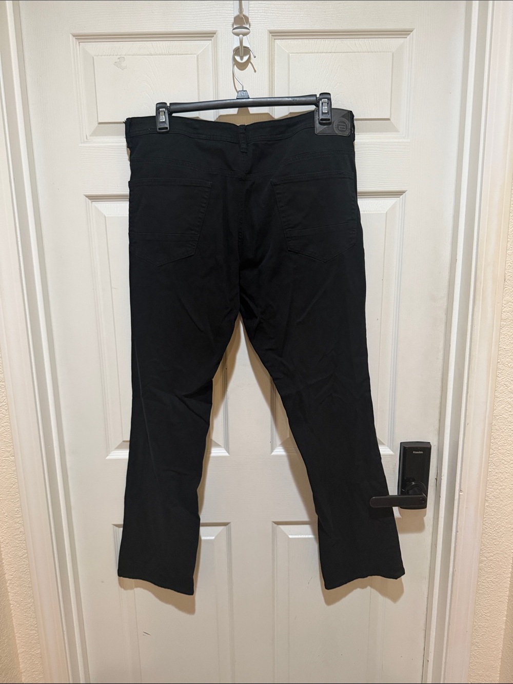 Buffalo David Bitton Men’s Black Straight-Leg Jeans
